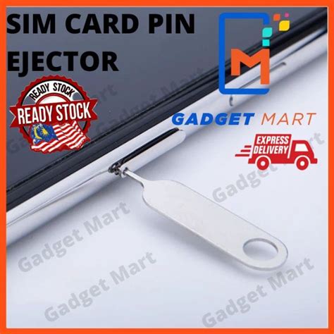 Metal Sim Card Tray Removal Eject Pin Key Tool Ejector Needle For