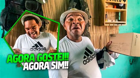 Agora Galo Cego Ganhou Coisa Boa 📦😳😂 Galo Cego Youtube