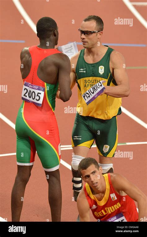 LONDON ENGLAND AUGUST 5 Oscar Pistorius Of South Africa In The Mens