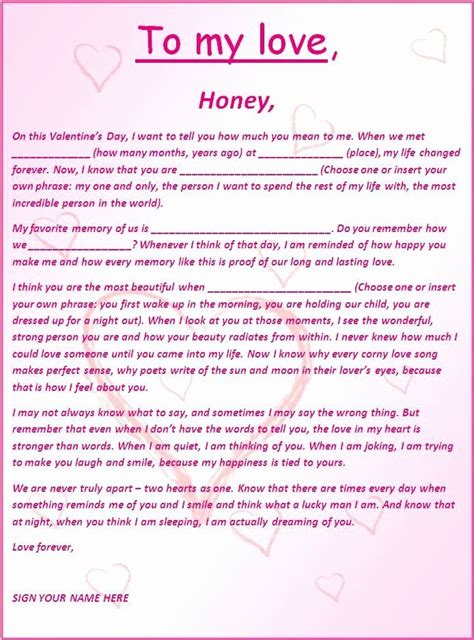 Cute Love Letters For Your Boyfriend