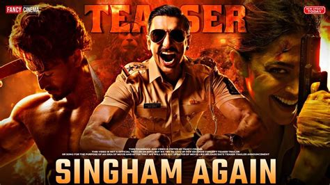 Singham Again Official Trailer Ajay Devgan Akshay Kumar Deepika