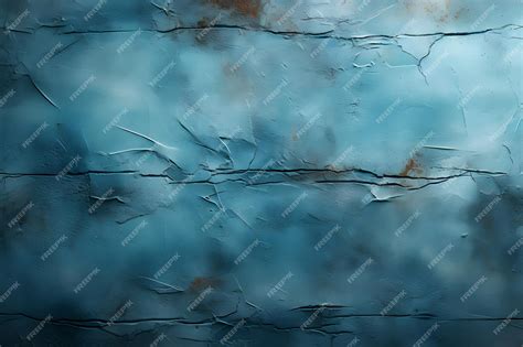 Premium Ai Image Blue Concrete Stone Texture For Background