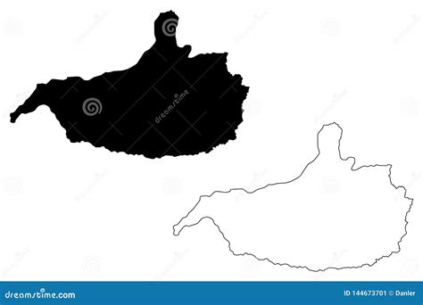 Nangarhar Province Map Vector Stock Vector - Illustration of ...