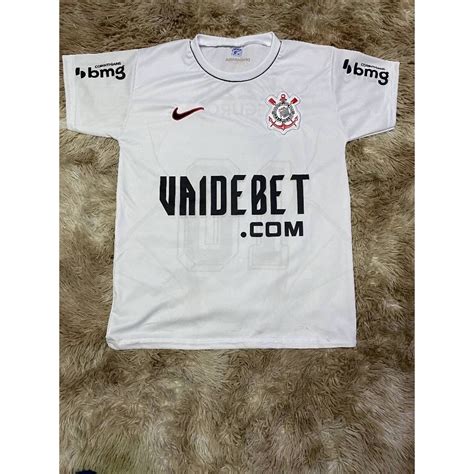 Nova Camisa Corinthians Branco 2024 Time De Futebol Lançamento Shopee Brasil