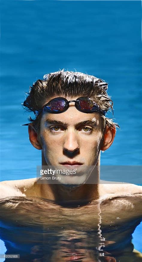 Portrait Of Usa Swimmer Michael Phelps Published Image Picture