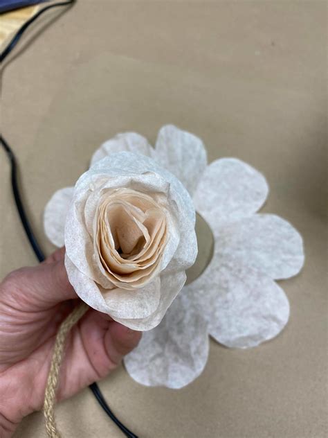 Diy Coffee Filter Rose The Shabby Tree