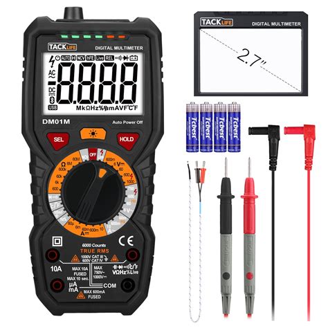 Detection Voltage Contact Non Tester Counts Trms Multimeter