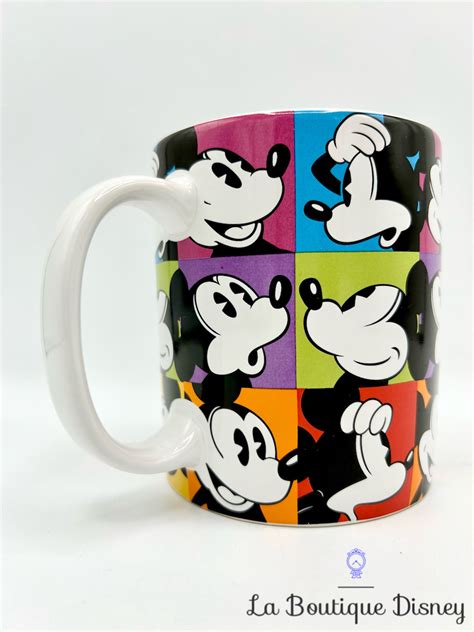 Tasse Mickey Mouse Multicolore Disneyland Paris Mug Disney Visage