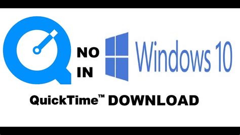 Update Quicktime Player For Windows 10