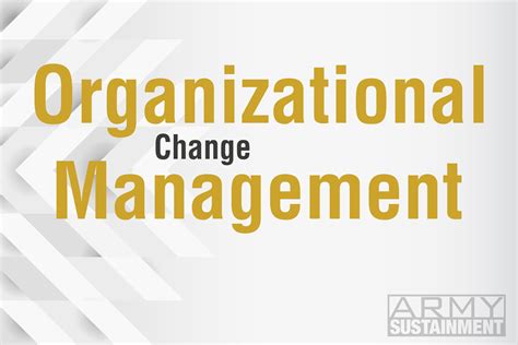 Organizational Change Management: Co-Creating the Army's Next