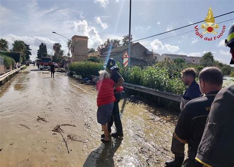 Maltempo Trapani E Provincia Nubifragio E Allagamenti Foto Video Qds