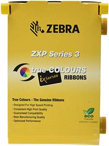 Zebra 2pack 800033 340 True Colours ISeries High Capacity YMCKO Color