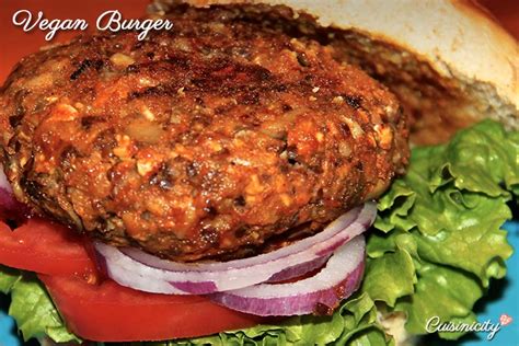 Vegan Burger - Cuisinicity