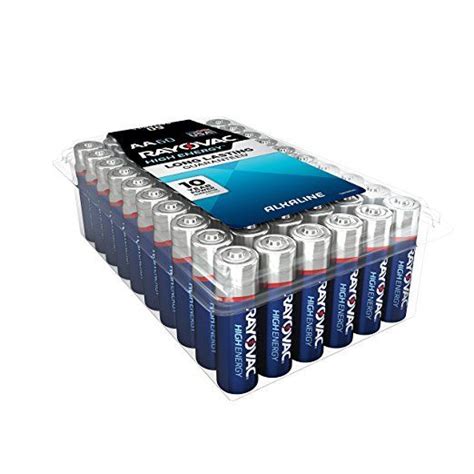 Rayovac Aa Pack High Energy Alkaline Batteries Ppk Duracell