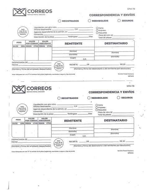 Conoce Los Requisitos Para Enviar Un Paquete Por Correos De M Xico