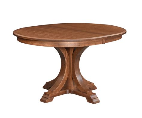 Buckeye Single Pedestal Table Amish Crafted Furniture