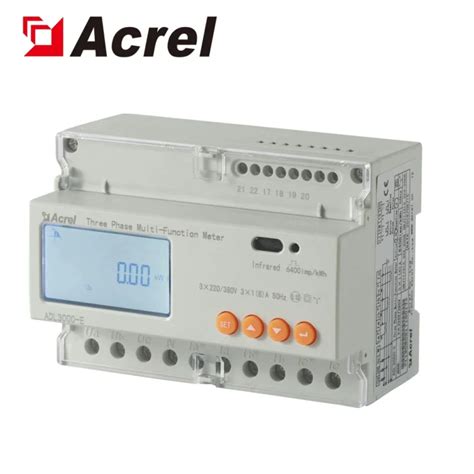 Acrel Adl3000 E Three Phase Rs485 Energy Measurement Meter Three Phase