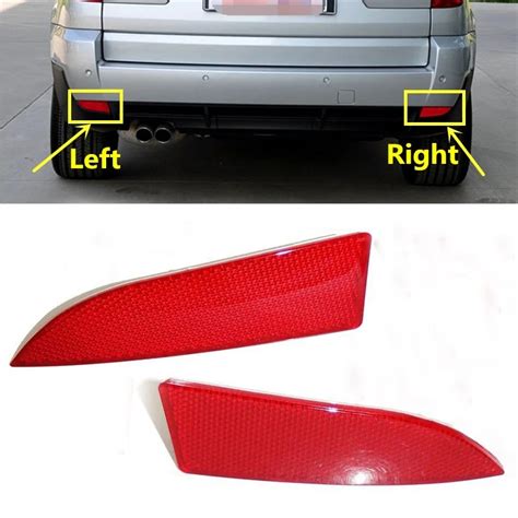 Rear Left Right Red Bumper Reflector For Bmw