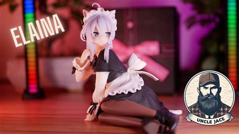 Majo No Tabitabi Elaina Desktop Cute Nekomimi Maid Ver Taito