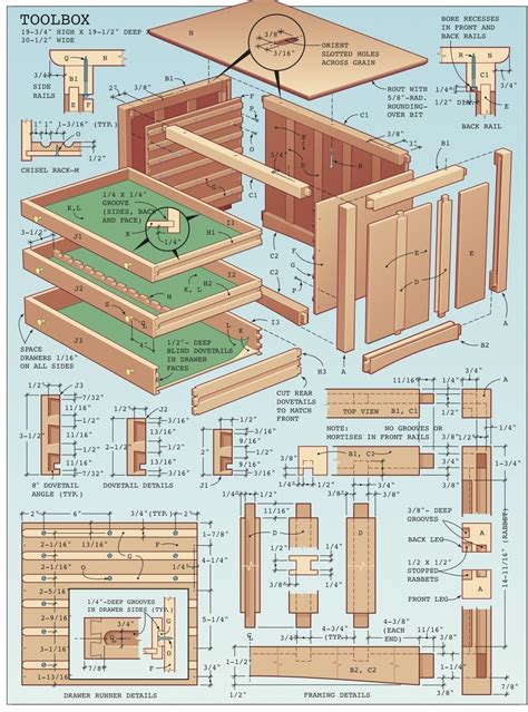 Wood Tool Cabinet Plans Free Tool Chest Plans Wood Woodworking