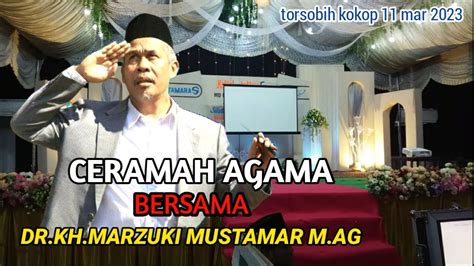 LIVE PENGAJIAN UMUM BERSAMA DR KH MARZUKI MUSTAMAR M AG MD RDU