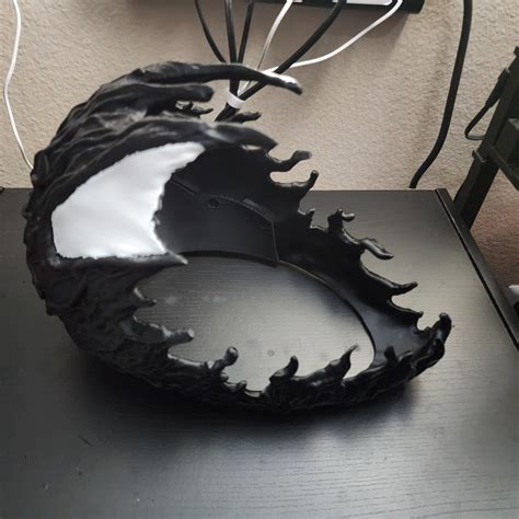 Spider-man Becoming Venom 3D Printed Helmet - Etsy