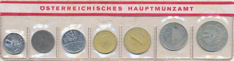 1974 Jahressatz Kursmünzensatz KMS Mintset Kursmünzensatz 2 Rep