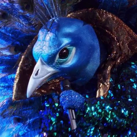 The Peacock Performs The Greatest Show Season 1 Ep 1 The Masked Singer Video Osmond