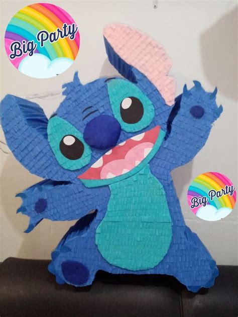 Pi Ata De Stitch En Pi Atas Pi Ata Espacio Artesanal