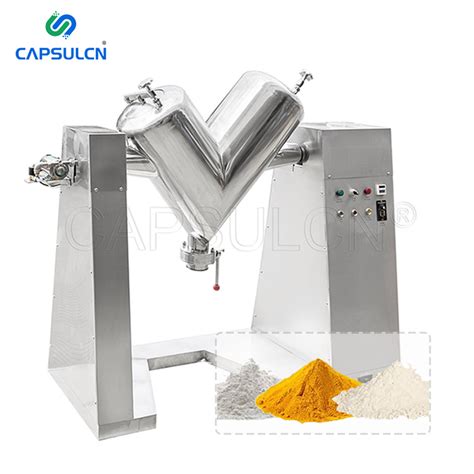 V 200 Laboratory Pharmaceutical Mini Dry Powder Mixing Machine