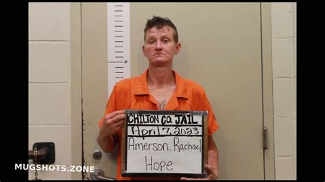 AMERSON RACHAEL HOPE 06 07 2023 Chilton County Mugshots Zone