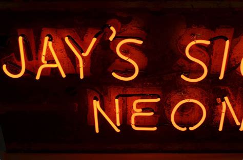 Jays Signs Neon Circa 1950s At 1stdibs