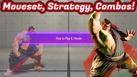 E Honda Game Guide Trials Moveset Strategy Combos Street Fighter