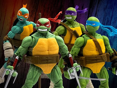 The Loyal Subjects Teenage Mutant Ninja Turtles BST AXN Comic Heroes ...