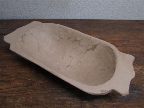 Great Value Rustic Deep Wooden Dough Bowl With Handles Batea Wood