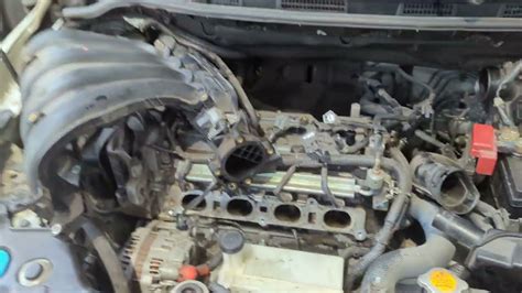 Nissan Tiida Intake Manifold Removal Hidden Bolt Behind Throttle Body