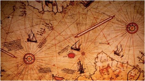 Piri Reis Map Of 1513 This World Map Of Antarctica Without Ice Dates To The 1500s The Vintage