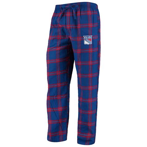 Concepts Sport New York Rangers Royalred Homestretch Flannel Pants