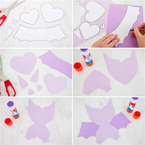 Heart Animal Crafts (Free Templates) - The Best Ideas for Kids