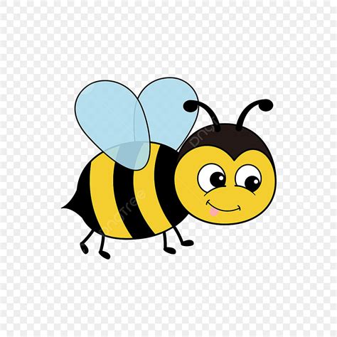 Insect Bee Clipart Transparent PNG Hd, Cute Flying Bee Insect Cartoon Image Bee Clipart, Bee ...