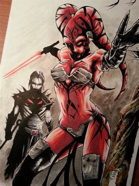 Commission Art Of Darth Nihl And Darth Talon Star Wars