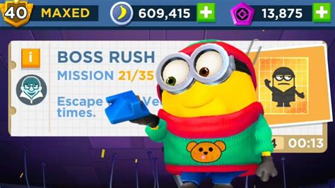 Minion Rush Holiday Bob And Scout And Ninja Minions Game At Event BOSS