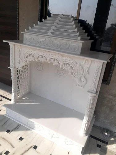 White Marble Home Temple Design Modern Size X Cm At