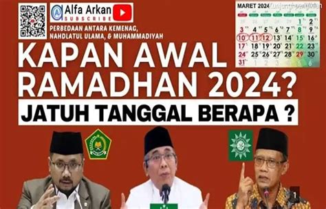 Ramadhan Semakin Dekat Kapan Awal Ramadhan Jatuh Tanggal Berapa