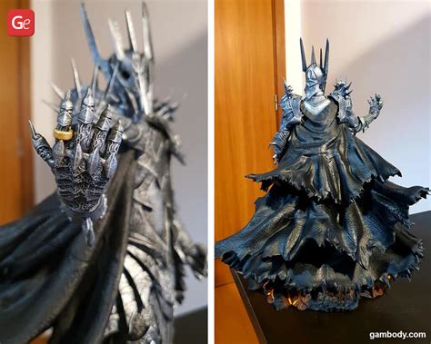 Lord Of The Rings Sauron D Printed Model Japaratinga Al Gov Br