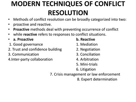 MODERN TECHNIQUES OF CONFLICT RESOLUTION.pptx