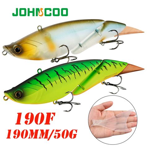 Johncoo Mm Jointed Swimbaits Fishing Lures Floating Vibration