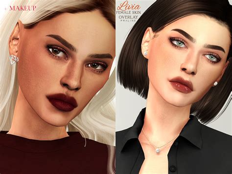 Pralinesims Livia Skin Overlay The Sims Skin Sims Cc Skin Sims Porn