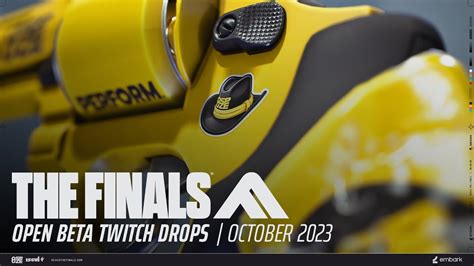 The Finals Open Beta Exclusive Twitch Drop Rewards Youtube