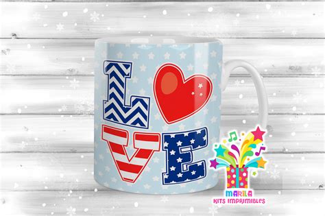 4th July Mug Sublimation Designs 1 Graphic By Marila Designs